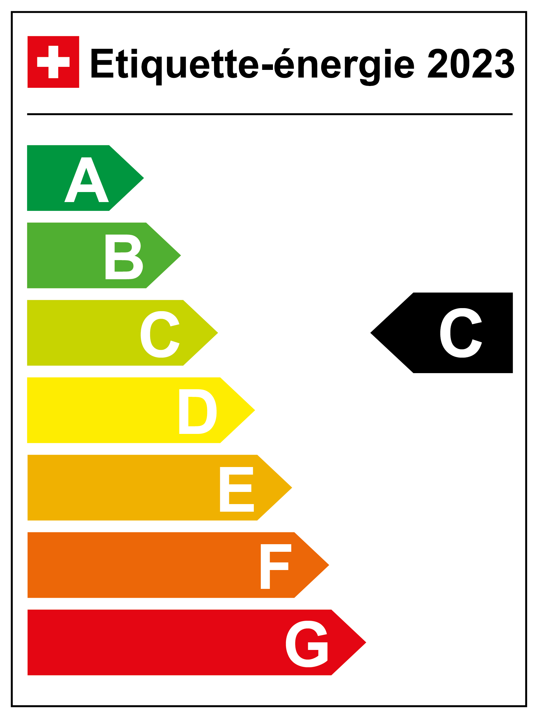 Etiquette-énergie: C